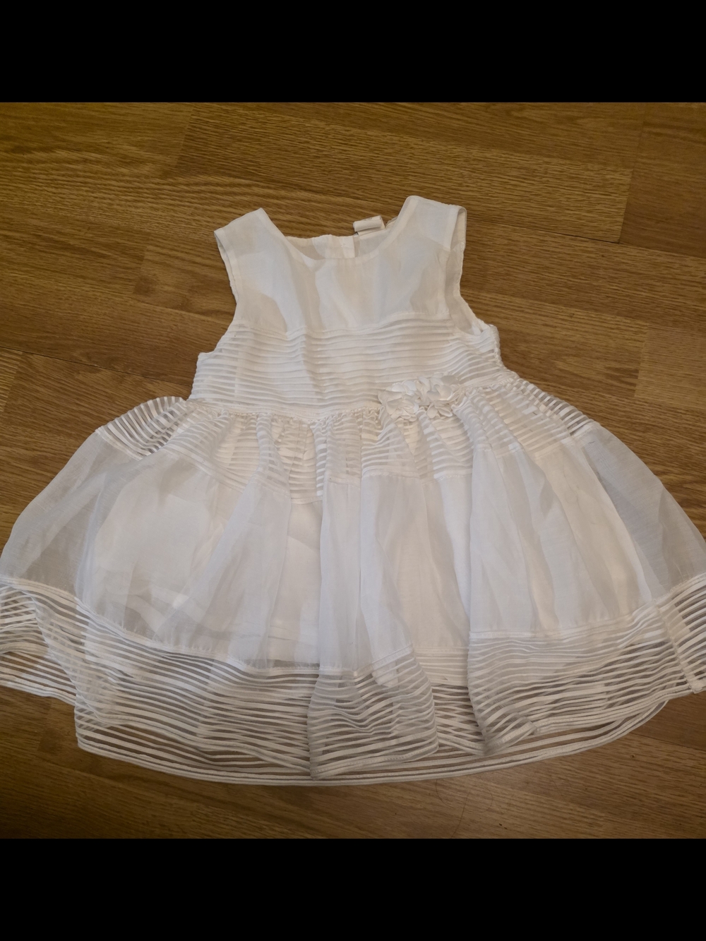 H&M Elegant Baby Party Dress with Layered Tulle Skirt 12-18M
